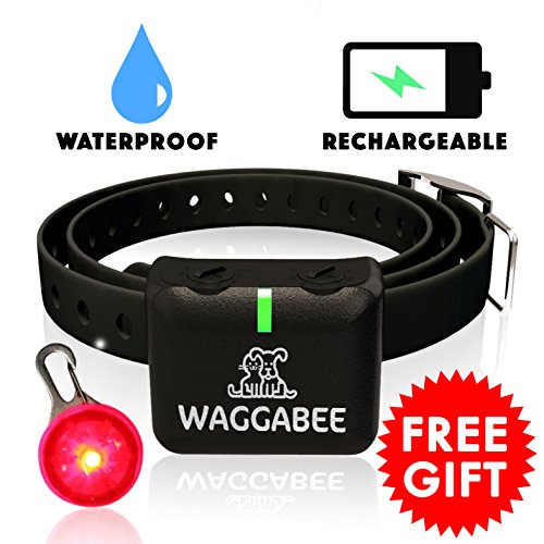 Dog Bark Control Collar Rechargeable & Waterproof Both Static Shock & Vibration Stimulus Options - Suitable For Small Medium & Large Size Dogs. New Greatly Improved Model