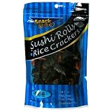 Snack Pac Rice Crackers, Sushi Rolls, 3.5-Ounce Bags (Pack of 12)