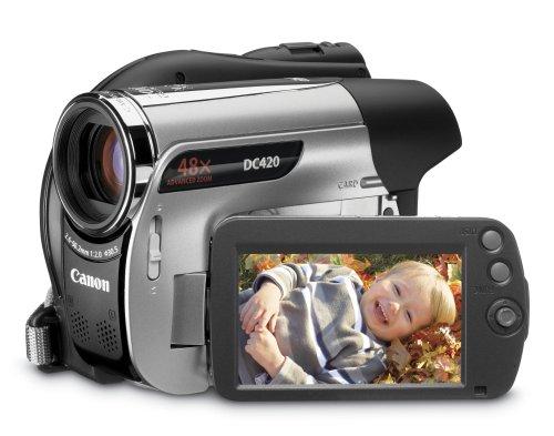 Canon DC420 DVD Camcorder with 37x Optical Zoom