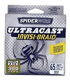 Spiderwire ULTRACAST INVISI-BRAID 65lb Test 300 yds New