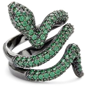 custom award rings MYIA PASSIELLO Animals Swarovski Zirconia 