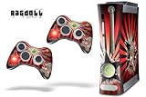 New XBOX 360 Console Protective Skin - Ragdoll Red