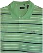 Men's Izod Polo Shirt Available in Green, Navy and White Striped