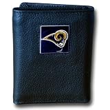 NFL St. Louis Rams Genuine Leather Tri-fold Wallet