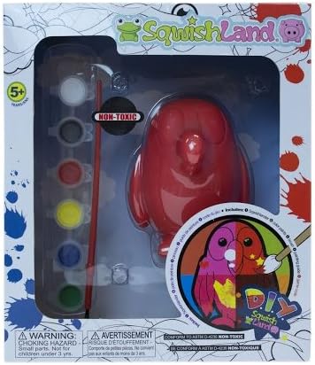 SqwishLand DIY Paint Your Own SqwishLander Sqwarrot