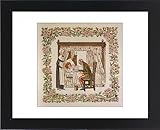 Framed Prints of Girl In Bed/doctor 19C from Mary Evans Framed Prints of Girl In Bed/doctor 19C from Mary Evans