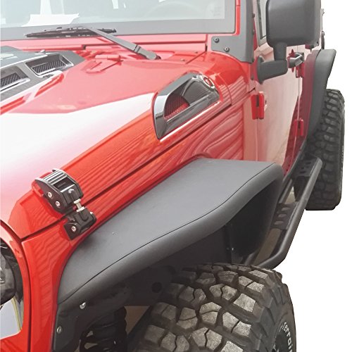 Safaripal Jeep Wrangler JK and Unlimited Aluminum Fender Flares