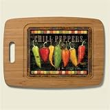Chili Peppers Bar & Grill Bamboo Cutting Board