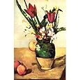 Paul Cezanne Vase of Tulips Art Poster Print - 16x20