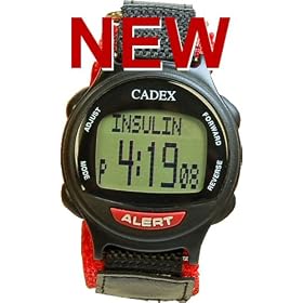 e-pill® CADEX PEDIATRIC. 12 Alarm Medication Reminder Watch & Electronic Medical Alert