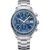 Omega Mens Speedmaster Date Automatic Chronometer Chronograph Blue Dial Watch #3212.80.00 by Omega