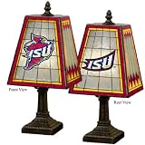 Iowa State Cyclones Memory Company Art Glass Table Lamp NCAA College Athletics Fan Shop Sports Team Merchandise