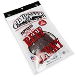 Old Trapper Peppered Beef Jerky, 3.65-Ounce Bags (Pack of 6)