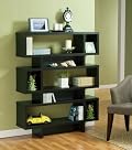 Black Display Cabinet / Bookcase