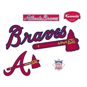 Fathead Atlanta Braves Logo Wall Decal