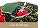 Covermates Keepsakes Christmas Wreath Storage Bag - Heavy Duty Polyester - Interior Pouch - Dual Zipper Pulls - Holiday Storage, Green