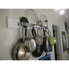 The Stainless Steel Bar Pot Rack