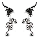 Bestia Regalis Gothic Dragon Earrings