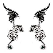 Bestia Regalis Gothic Dragon Earrings