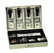PM Company SecurIT Combination Cash Lock Box, 11.5 x 7.75 x 3.25 Inches, Beige, 1 per Box (04961)