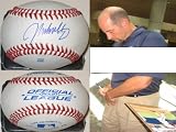 JOHN SMOLTZ,ATLANTA BRAVES,BOSTON RED SOX,SIGNED BASEBALL WITH PROOF AND COA
