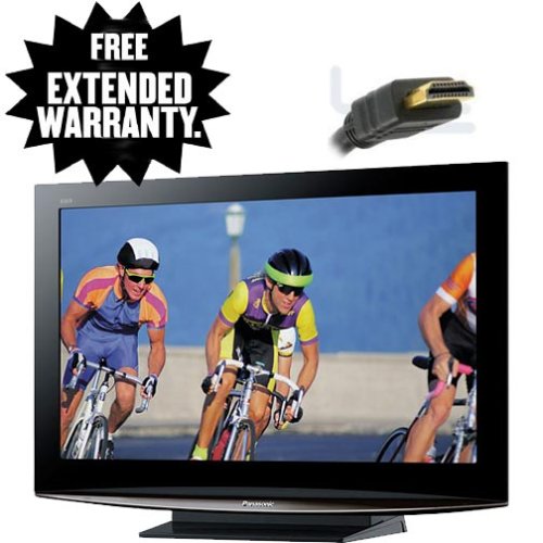 Panasonic TC-32LX85 32-Inch 720p LCD HDTV W/ A 3-Year Extended Warranty Service Plan  High Speed HDMI Cable (2 meters)