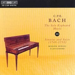 C.P.E. Bach: The Solo Keyboard Music, Vol. 10