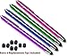 MEKO(TM) 4 Pcs [0.22-inch Rubber Tip Series] 5.5