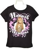Hannah Montana Little Girls Sparkle Black T-shirt