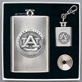 Auburn Tigers Flask & Funnel Set (in Gift Box) - NCAA College Athletics