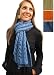Handmade Soft Acrylic Scarf - Masterpiece Knitting Collection - Cable Design (100% Knitted By Hand)