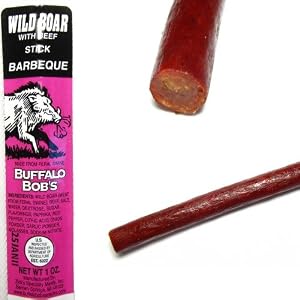 Barbeque Wild Boar Meat With Beef Snack Stick, 1OZ by 