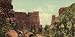 Castle Gate Formation in Utah, ca. 1901 - Exceptional Print of a Vintage Photochrom Image from the Library of Congress Collection
