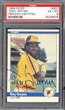1984 Fleer Tony Gwynn #301 Auto Autograph PSA/DNA Authentic