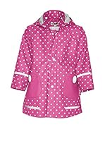 Playshoes Abrigo Impermeable Dots (Fucsia)