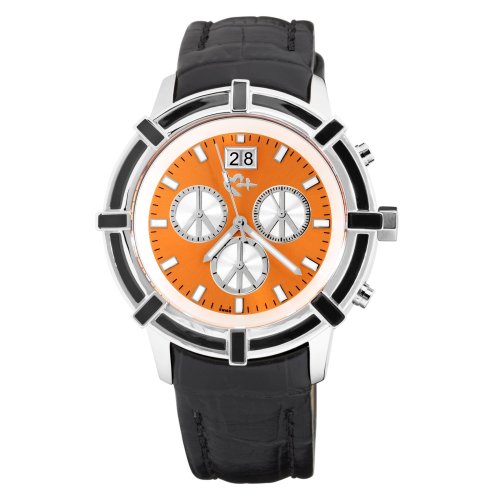 Love Peace and Hope Midsize LPE02 Time for Peace Orange Chronograph Watch Love Peace and Hope Midsize LPE02 Time for Peace Orange Chronograph Watch
