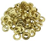 50pc Quality Brass 1/2" Grommets - Tarps, Canvas, Covers
