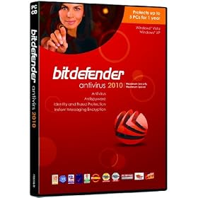 BitDefender Antivirus 2010 1 Year 3 Users (PC CD)