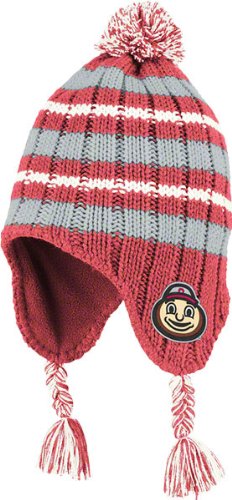 Ohio State Buckeyes Infant Red Iceberg Beanie Hat