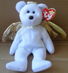 Amazon.com: TY Beanie Babies Halo II Angel Bear Plush Toy