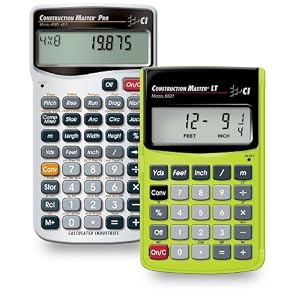 Calculated Industries 4065-P2G Construction Master Pro Advanced Construction Math Calculator with... by Calculated Industries