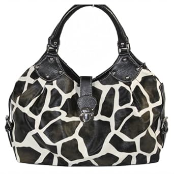 Giraffe Striped Print Handbag Giraffe Striped Print Handbag