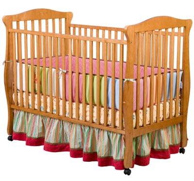 Tyson 3-in-1 Convertible Crib By Delta - Butterscotch Oak