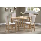 Home Elegance 625N Natural Dining Table