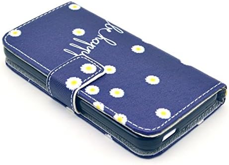 S7390 Case Galaxy Trend Lite S7390 Kickstand Case,MOUSE Monster Yellow Dandelions Pattern Premium PU Leather Flip Folio Kickstand Case for Samsung Galaxy Trend Lite S7390(Built-in Card Slots)