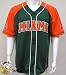Miami Hurricanes New Authentic Mens Baseball Jersey