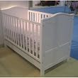 Tutti Bambini Jake Cot Bed Drawer In Classic White With Deluxe Foam Mattress from Tutti Bambini