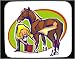 Mouse Pad with body, individual, clean, horse, person, human, persons, paw, people, animal Image