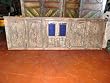 Carved Window-rare Antique Carved Window Frame 106"