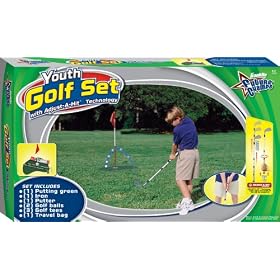 Franklin Sports Future Champs Youth Golf Set with ADJUST-A-HIT Technology No. 14280